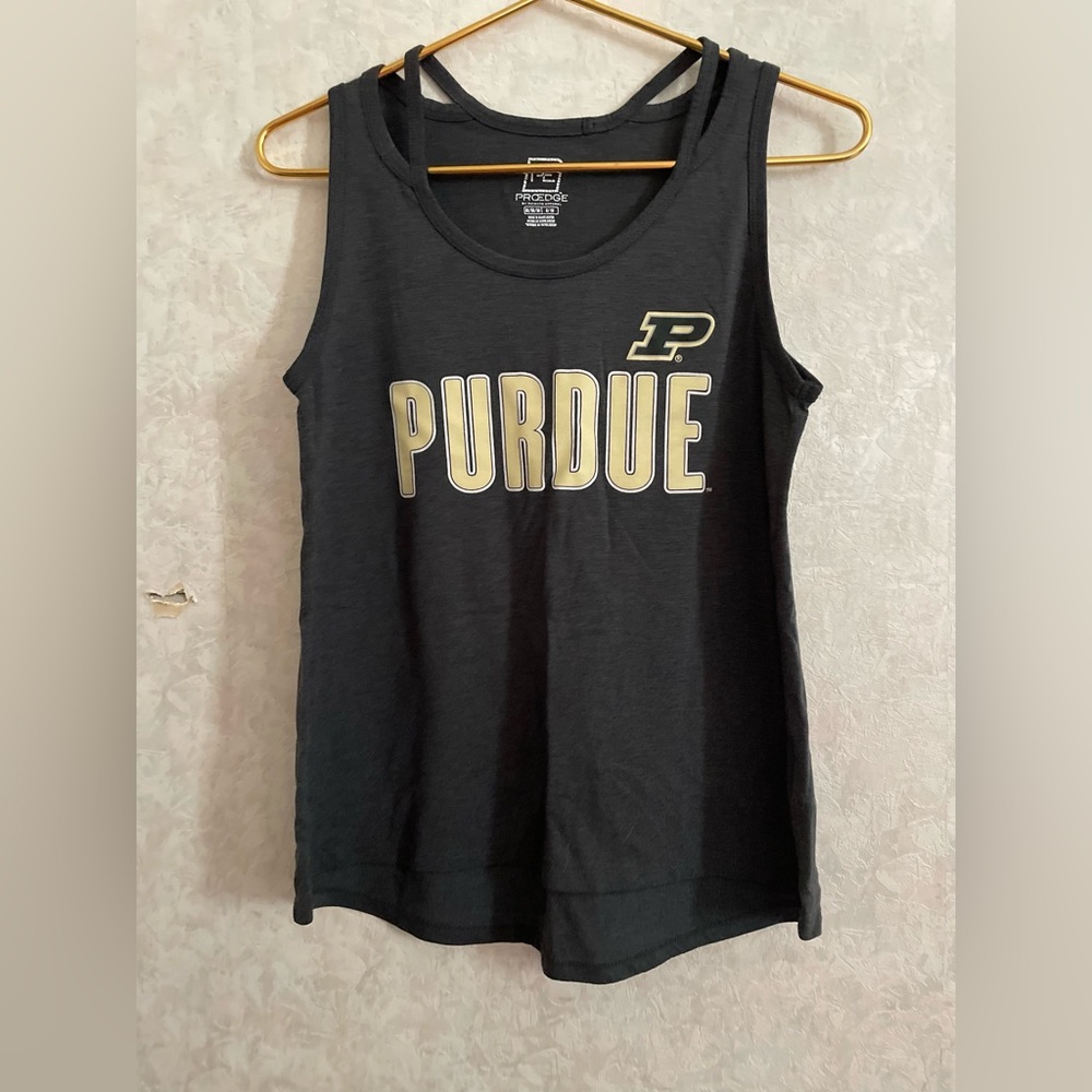 Proedge women's medium gray Purdue tank top